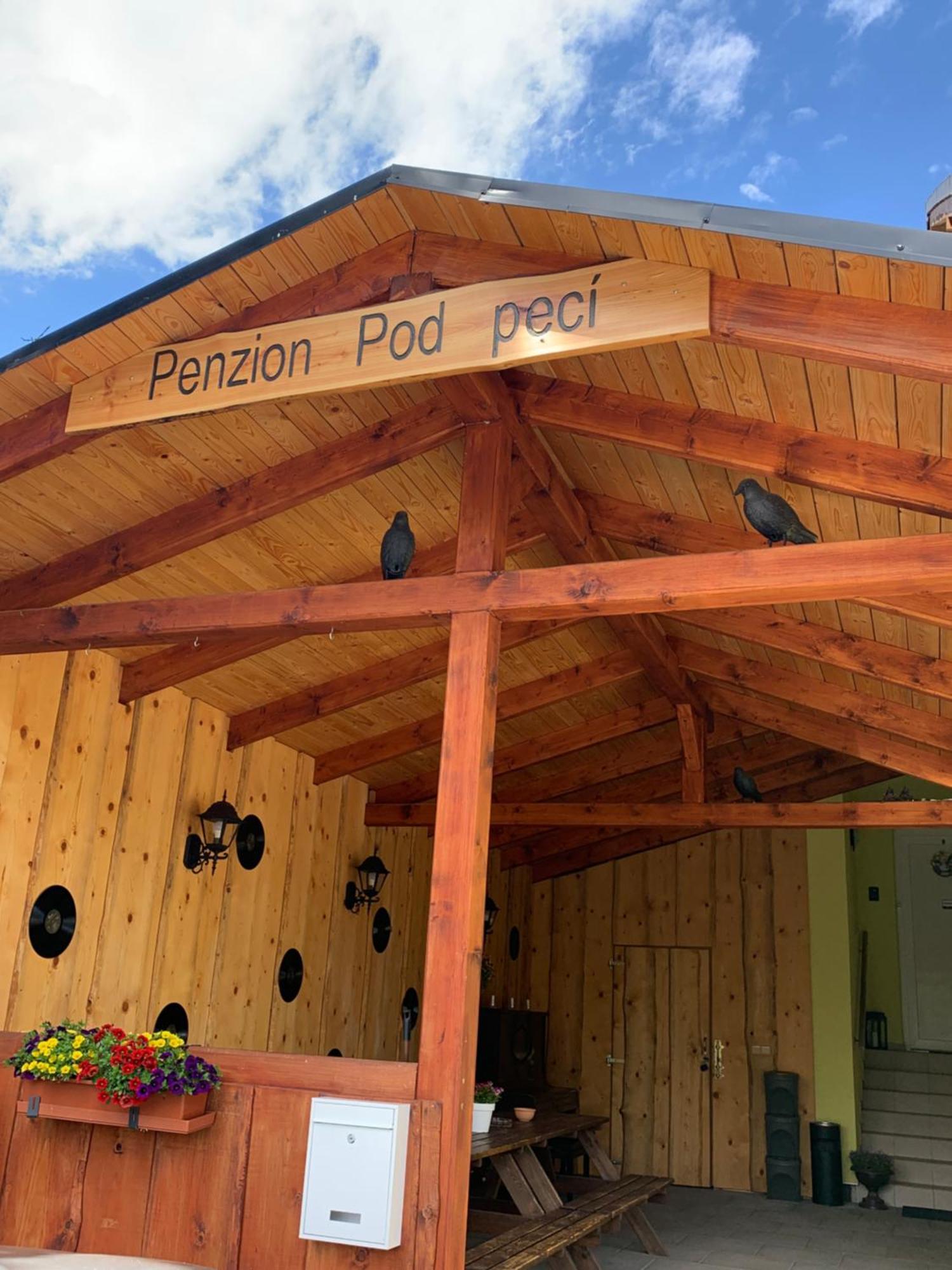 Penzion Pod Peci Lenora Buitenkant foto